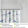 Produktbild: Winkelstange Universal Chrom, 20 Mm , Silber Glänzend, Aluminium Chrom , Kunststoff Weiß - Silber Glänzend - Wenko
