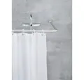 Produktbild: WENKO Duschstange Winkelstange Badezimmer, Chrom