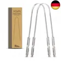 Produktbild: Zungenschaber für Erwachsene Zungenreiniger Edelstahl Mundgeruch Bekämpfen 100%