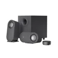 Produktbild: Logitech Z407, Bluetooth-Computerlautsprecher mit Subwoofer und kabelloser Steuerung 980-001348
