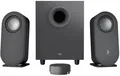 Produktbild: Logitech PC-Lautsprechersystem Z407 (980-001348) | Bluetooth | 2.1 Sound | Subwoofer | USB | schwarz