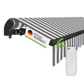 Produktbild: empasa Elektrische Gelenkarmmarkise 'Start Plus' Markise Sonnenmarkise Sonnenschutz, komplett vormontiert, Verschiedene Größen und Farben