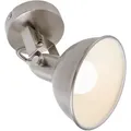 Produktbild: Briloner - Wandstrahler Retrodreh-& schwenkbarem Spot 1xE14 40W Metall Satin-Weiß