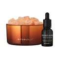 Produktbild: Rituals Velvet Oudh Salzsteindiffuser mit Himalaya-Kristallen, Private Collection, 20 ml Duftöl, Oudh Rose Safran, bis zu 5 Monate