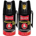 Produktbild: 2x Ballistol Pfeffer-KO FOG Pfefferspray Tierabwehr Abwehrspray Schutzspray 40ml