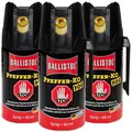 Produktbild: 3x Ballistol Pfeffer-KO FOG Pfefferspray Tierabwehr Abwehrspray Schutzspray 40ml