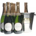 Produktbild: Laurent-Perrier La Cuvee Brut Set 6 x 0,75 Liter mit 1 Champagnerkühler 12 % Vol