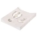 Produktbild: Julius Zöllner® 2-Keil Wickelauflage 60x71 cm - weiche Wickelunterlage - Baby Wickeltischauflage - Folie, wasserdicht & abwischbar - Made in Germany - OEKO-TEX Standard 100 - Sternenfahrt