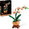Produktbild: LEGO Botanicals Mini-Orchidee - Bauset für Erwachsene - Kunstblumen zum Bauen - DIY Deko zu Weihnachten fürs Wohnzimmer oder Büro  Kreatives Gescchenk für Frauen und Männer - 10343