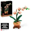 Produktbild: LEGO Botanicals 10343 Mini-Orchidee, Geschenkidee für Frauen und Männer