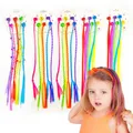 Produktbild: 30 Stück Bunte Haarsträhnen KinderEinklipsen Haarsträhnen Zum EinflechtenGlit...