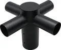 Produktbild: ENOVALITE Straßenleuchten Adapter ELED900308, 4-fach, 80:60 mm, schwarz