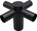 Produktbild: ENOVALITE Straßenleuchten Adapter ELED900308, 4-fach, 80:60 mm, schwarz