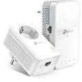 Produktbild: TP-Link Powerline AV1000 TL-WPA7619 KIT, 2 Adapter, bis 1167 MBit/s, mit Steckdose und WLAN
