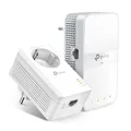 Produktbild: TP-Link AC1200 AV1000 Gigabit WLAN Powerline Adapter Kit mit Steckdose