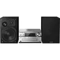 Produktbild: Panasonic SC-PMX94 Stereoanlage AUX, Bluetooth®, DAB+, CD, UKW, High-Resolution Audio 2 x 60 W Silber