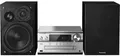 Produktbild: Panasonic SC-PMX94EG-S Home-Stereoanlage Heim-Audio-Mikrosystem Schwarz - Silber 120 W (SCPMX94EGS)