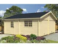 Produktbild: Doppelgarage Outdoor Life Falkland mit Schwingtoren 628,6 x 635 cm natur