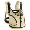 Produktbild: Hunter Rucksack Tragetasche Kangaroo beige für Hund bis 6kg, 30x20x30 cm