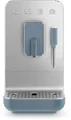 Produktbild: Smeg BCC12SBMEU Kompakt-Kaffeevollautomat, 1350 W, 1,4 L Wassertank, 8 Funktionen, 6 Kaffeevariationen, Heißwasser und Dampffunktion, blau/silber