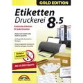 Produktbild: Markt & Technik Etiketten Druckerei 8.5 Gold Edition Vollversion, 1 Lizenz Wi...