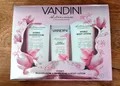 Produktbild: Geschenkset Vandini Hydro  Bodylotion Pflegedusche Handcreme Mandelmilch vegan