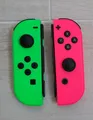 Produktbild: Nintendo Joy-Con Controllers (Pair) - Neon Green/Neon Pink - Top-Zustand