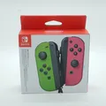 Produktbild: Nintendo Joy-Con 2er-Set Neon-Grün/Neon-Pink - OVP Anleitung Wie Neu