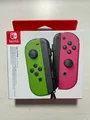 Produktbild: Nintendo Switch Joy-Con 2er-Set Neon-Grün / Neon-Pink Original Controller NEU