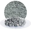 Produktbild: Schicker Mineral Diabas Ziersplitt grau 25 kg, Naturstein, Splitt für Steingärten, Beet, Gartenteich, Fassadenschutz, Weg- und Terrassengestaltung, robust, witterungsbeständig (Körnung 8-16 mm)