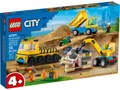 Produktbild: LEGO City 60391 Baufahrzeuge und Kran mit Abrissbirne - Baustelle - Neu & OVP