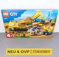 Produktbild: LEGO® City 60391 Baufahrzeuge und Kran mit Abrissbirne NEU&OVP