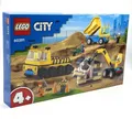 Produktbild: LEGO City 60391 Baufahrzeuge und Kran mit Abrissbirne Baufahrzeuge Baustelle NEU