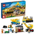 Produktbild: LEGO CITY: Bauwagen und Abrisskugelkran (60391)