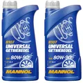 Produktbild: 2x1 Liter MANNOL SAE 80W-90 Universal Getriebeöl Schaltgetriebe API GL4