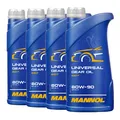 Produktbild: 4 (4x1) Liter MANNOL SAE 80W-90 Universal Getriebeöl API GL-4/ GL4
