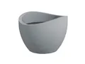 Produktbild: Scheurich Pflanzgefäß Wave Globe (Stony Grey, Ø 40 cm, Höhe 30 cm) Ø 40 cm, Höhe 30 cm