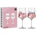 Produktbild: Ritzenhoff Aperitifglas 2er-Set Sommersonett F23, Carolin Oliveira, Kristallglas, 544 ml, 6011002