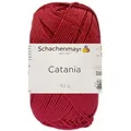 Produktbild: Schachenmayr 50 Gramm Schachenmayr Catania Farbauswahl Bastelgarn, 125 m rot
