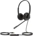Produktbild: Yealink UH34 Dual - Headset - On-Ear - kabelgebunden - USB - Schwarz - Zertifiziert für Microsoft Teams (1308043)
