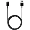 Produktbild: USB Kabel, USB-A Stecker > USB-C Stecker schwarz, 1,5 Meter