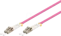 Produktbild: GOOBAY 95933 - Duplex LWL Kabel, LC-UPC Stecker >LC-UPC Stecker, OM4, 0,5 m