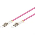 Produktbild: Goobay LWL LC-LC 0050 50/125µ OM4 Duplex 0,5m LWL Netzw # 95933
