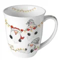 Produktbild: Tasse, Porzellantasse Gnomes on the light chain 0,4l Ambiente | Wichtel