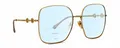 Produktbild: Gucci GG0879S Damen Multi-Fokus Blaulichtfilterbrille In Goldperle 61 Mm