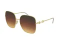 Produktbild: Gucci Sonnenbrille GG0879S  004 Goldbraun - Frau