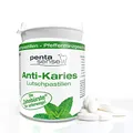 Produktbild: PentaSense® - Xylit Anti Karies Lutschpastillen mit Pfefferminzgeschmack gegen Plaque und Säure helfen den Zahnschmelz zu bewahren - 30 Stück