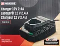 Produktbild: Parkside 12 V Akku Ladegerät PLGK 12 A3 LED - 2,4 A 50W - X12V Team - ohne Akku