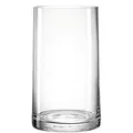 Produktbild: Leonardo Novara Glasvase in modernem Design, zylinderförmige Deko-Vase, elegantes Windlicht aus Glas für Kerzen, Höhe: 26 cm, Durchmesser 15 cm, 018621