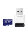Produktbild: Samsung PRO Plus MB-MD256SB Flash-Speicherkarte 256 GB A2 / Video Class V30 / UHS-I U3 / Class10 microSDXC Blau (MB-MD256SB/WW)